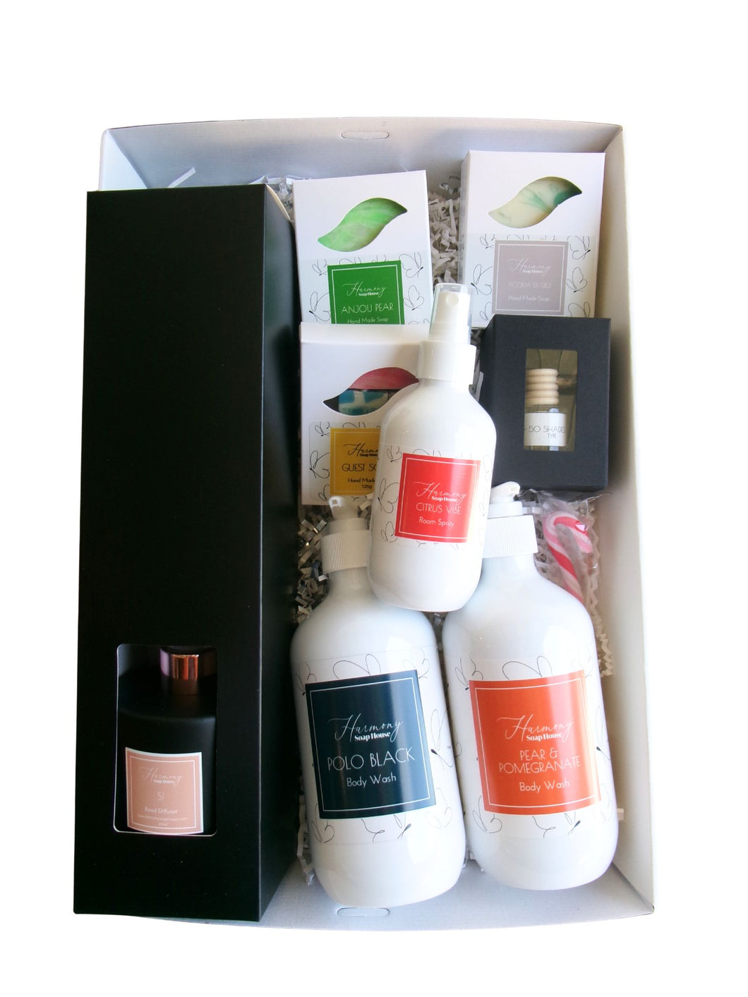 Christmas Gift Boxes and Clear Cellophane Wrapping