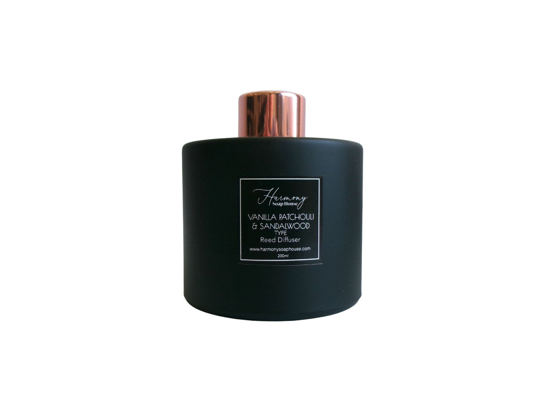 Vanilla Patchouli Sandalwood Reed Diffuser