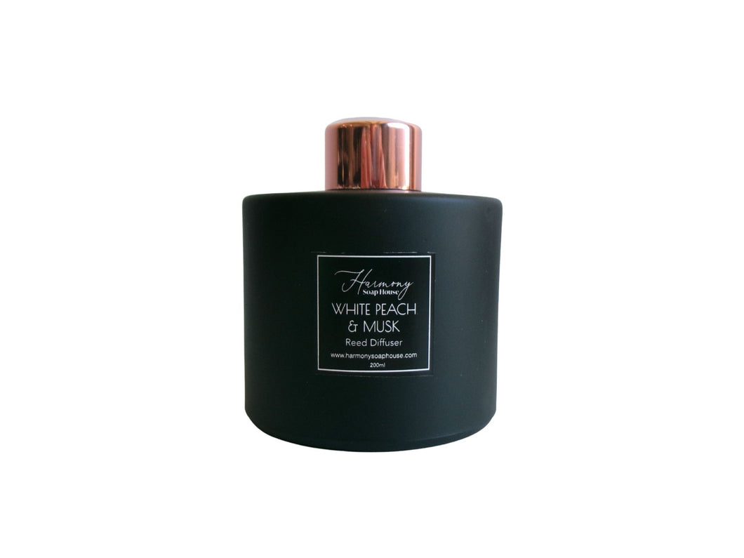 White Peach & Musk Reed Diffuser