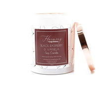 Load image into Gallery viewer, Black Raspberry &amp; Vanilla Soy Wax Candle
